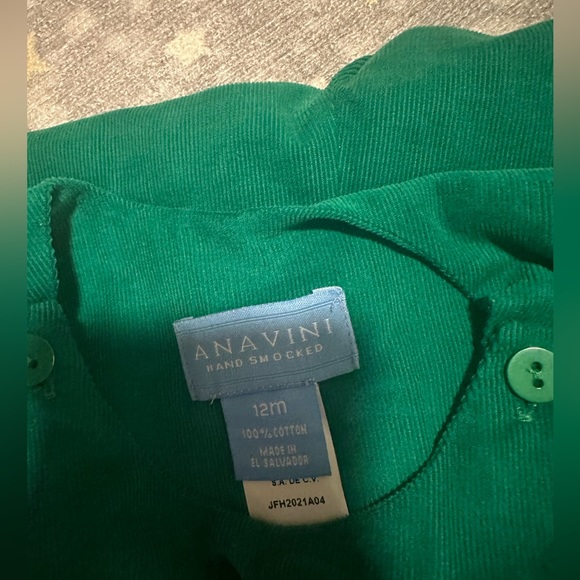 Anavini smocked Christmas outfit - Picture 3 of 3